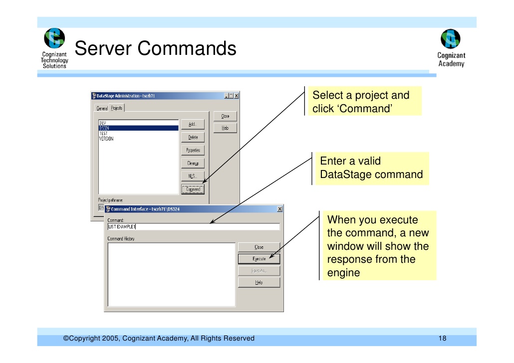 Execute Command Stage In Datastage